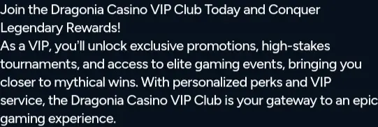 Dragonia Casino Payment Options