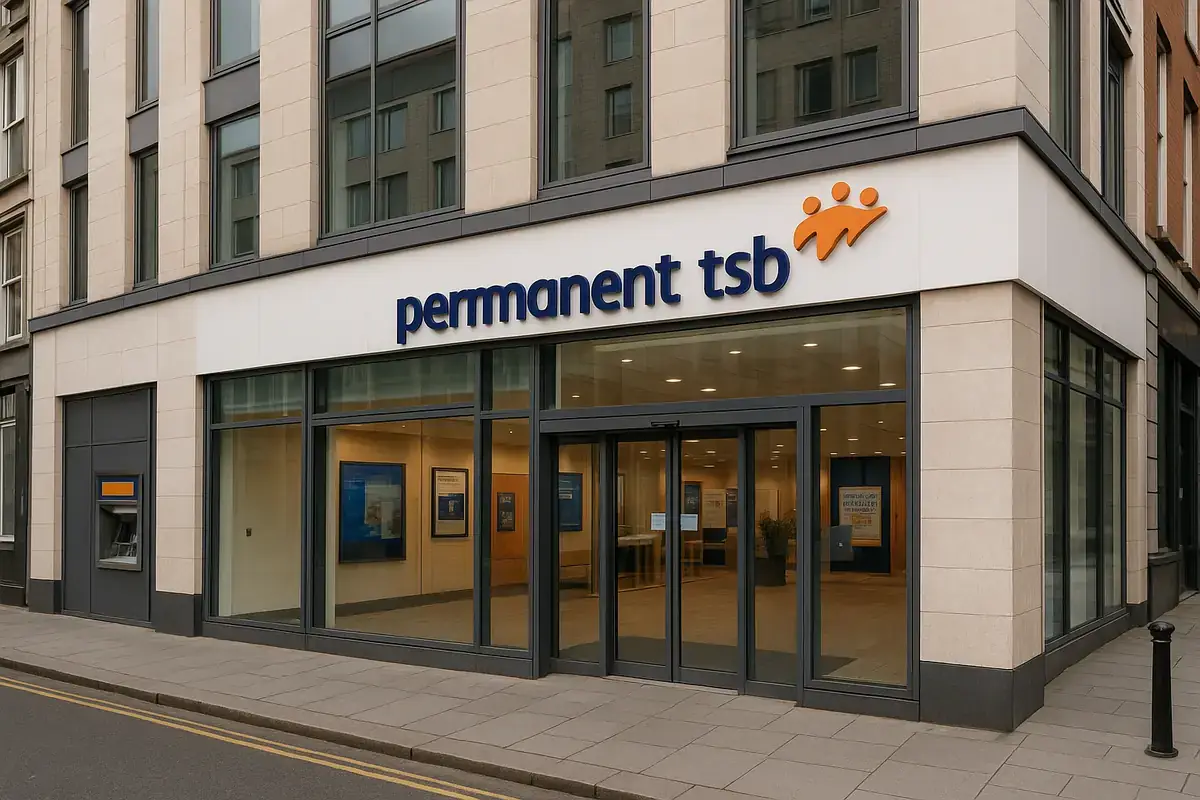 Permanent TSB bank in Ireland